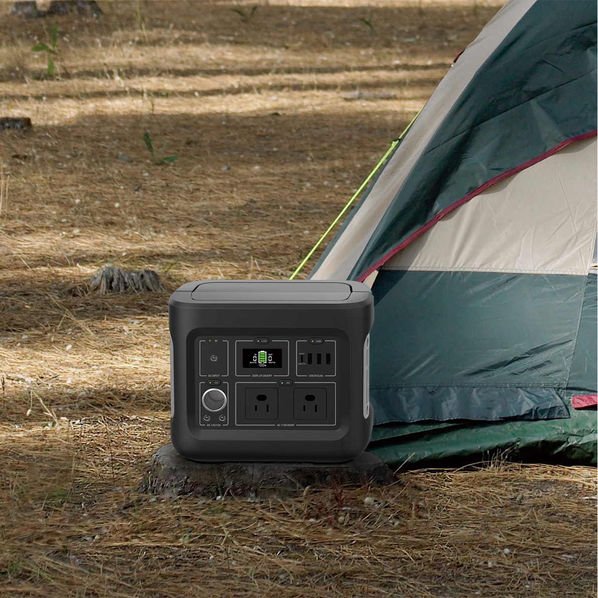 Generador solar de 400 W sense manteniment per a la càrrega