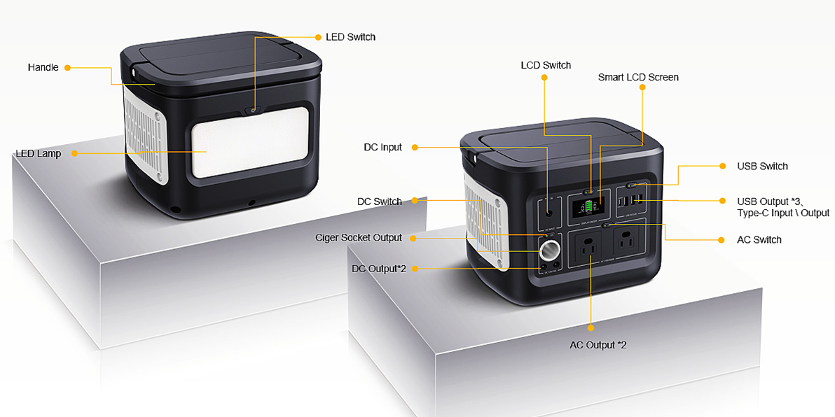 Generador solar de 400 W sense manteniment per a la càrrega