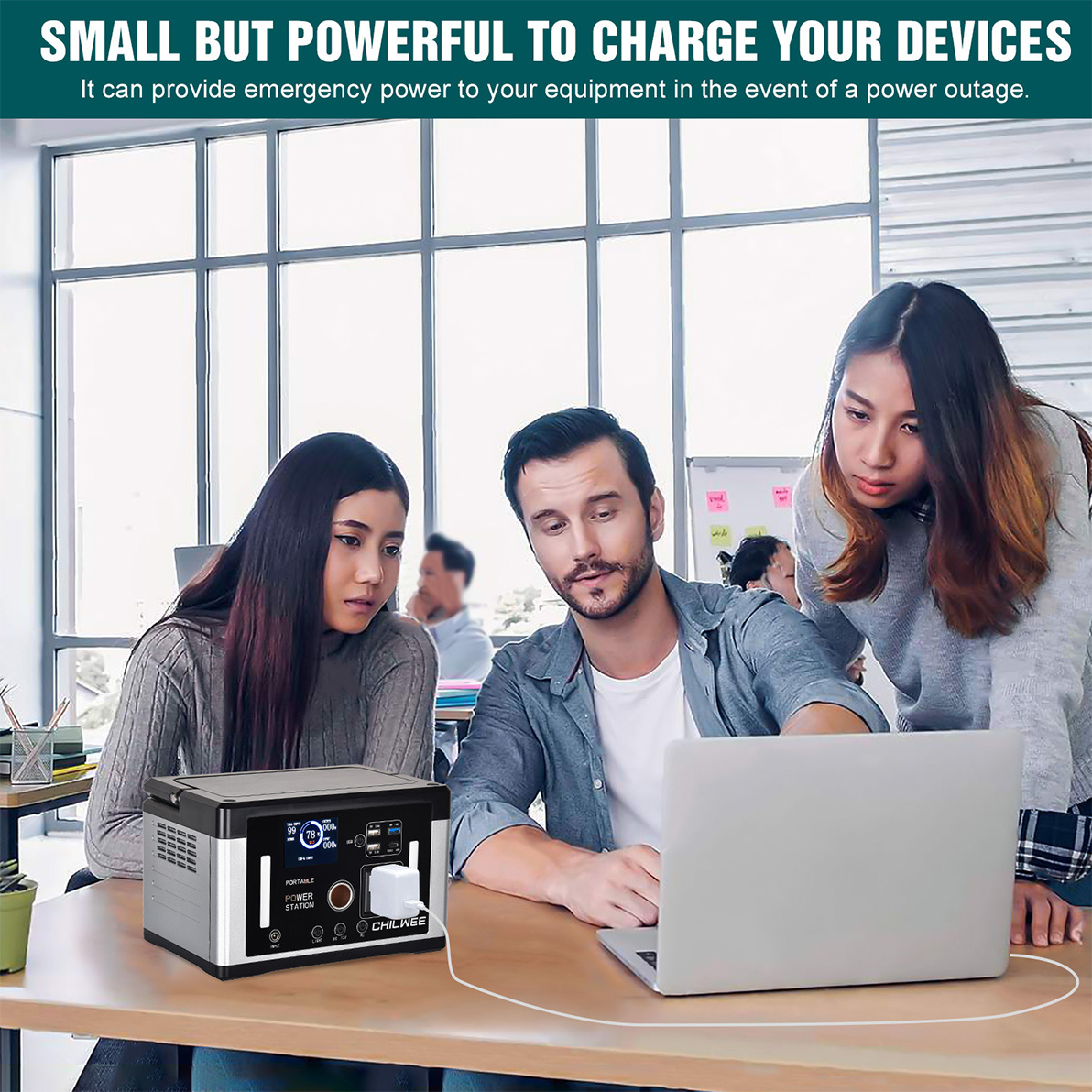 Generador solar intel·ligent de 700 W per a la càrrega d'il·luminació d'emergència